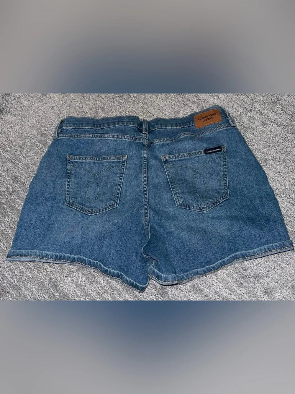 Calvin Klein Medium Blue Denim Shorts